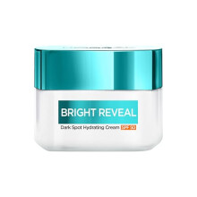 Bright Reveal Dark Spot Hydrating Cream SPF 50 for Face, UV Filters with Patented Mexoryl 400, 5.6% Moisturising Complex and 2% Niacinamide, Protects
