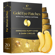 Under Eye Masks Anti Wrinkle 20 Pairs Under Eye Patches Gold Eye Masks Skincare for Dark Circles and Puffiness Puffy Eyes Under Eye Mask Skincare Gel