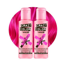 Vibrant Rebel UV Semi-Permanent Duo Hair Dye. Highly Pigmented Neon Pink Conditioning & Oil Nourishing Vegan Formula | No Bleach or Ammonia | 200ml