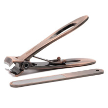 SZQHT Ultra Wide K?be?bning T?negleklippere Negleklippere til tykke negleklipper til indgroet manicures?t Pedicures?t m?nd og kvinder (bronze)