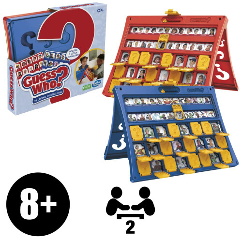 Guess Who? Original Guessing Board Game for Kids, Family Time Games for 2 Players, Gifts for Kids aged 6 and Up 1