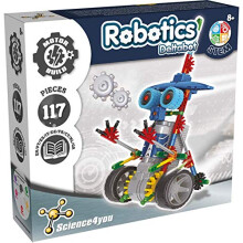 Science4you Deltabot Kit Robot per Bambini 8-12 Anni - Kit Robotica STEM 117 Pezzi, Crea il Tuo Robot