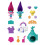 Polly Pocket Polly Pocket Trolls Συμπαγές Σετ Παιχνιδιού με 2 Μικρές Κούκλες & 13 Αξεσουάρ 5