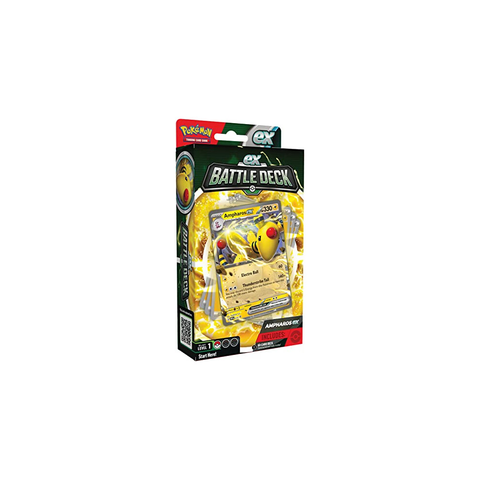 Pokémon Tcg: Ampharos Ex Battle Deck (Ready-To-Play 60-Card Deck)