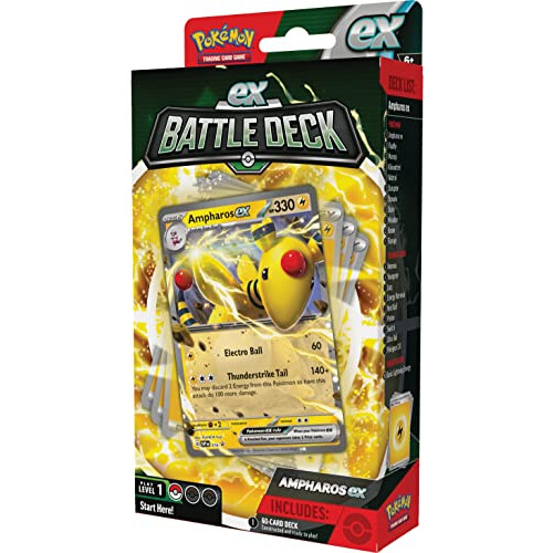 Pokémon TCG: Ampharos ex Battle Deck (Ready-to-Play 60-Card Deck) 2