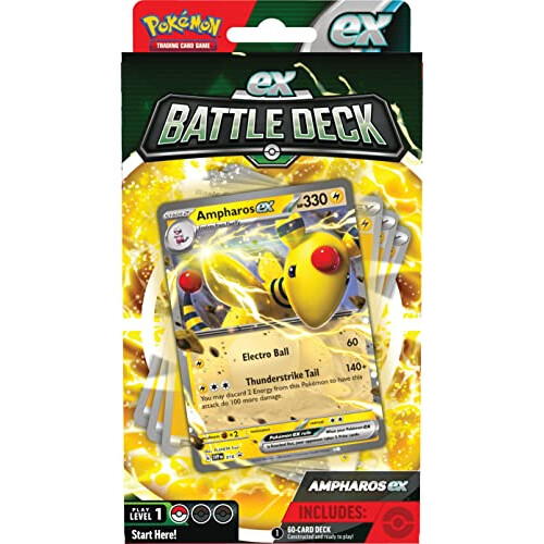 Pokémon TCG: Ampharos ex Battle Deck (Ready-to-Play 60-Card Deck) 1
