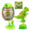 Smashers Mini Jurassic Φωτεινό Αυγό Δεινόσαυρου (T-Rex) από ZURU, Συλλεκτικό Αυγό 1