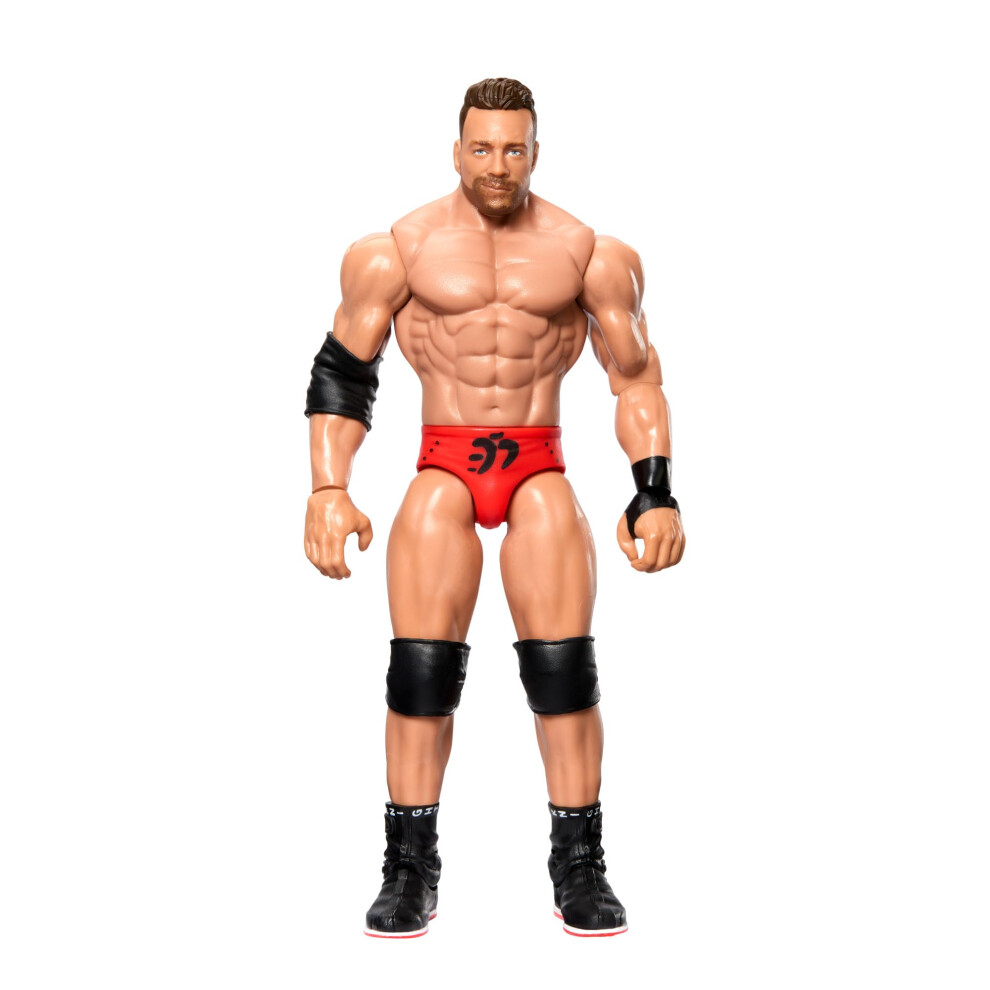 WWE Action Figure, 6-inch Collectible LA Knight with 10 Articulation Points & Life-Like Look, HTW17