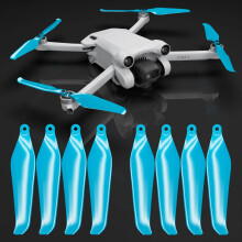 Stealth Propellers for DJI Mini 3 Pro & Mini 4 Pro - Blue, 4 propellers in Set