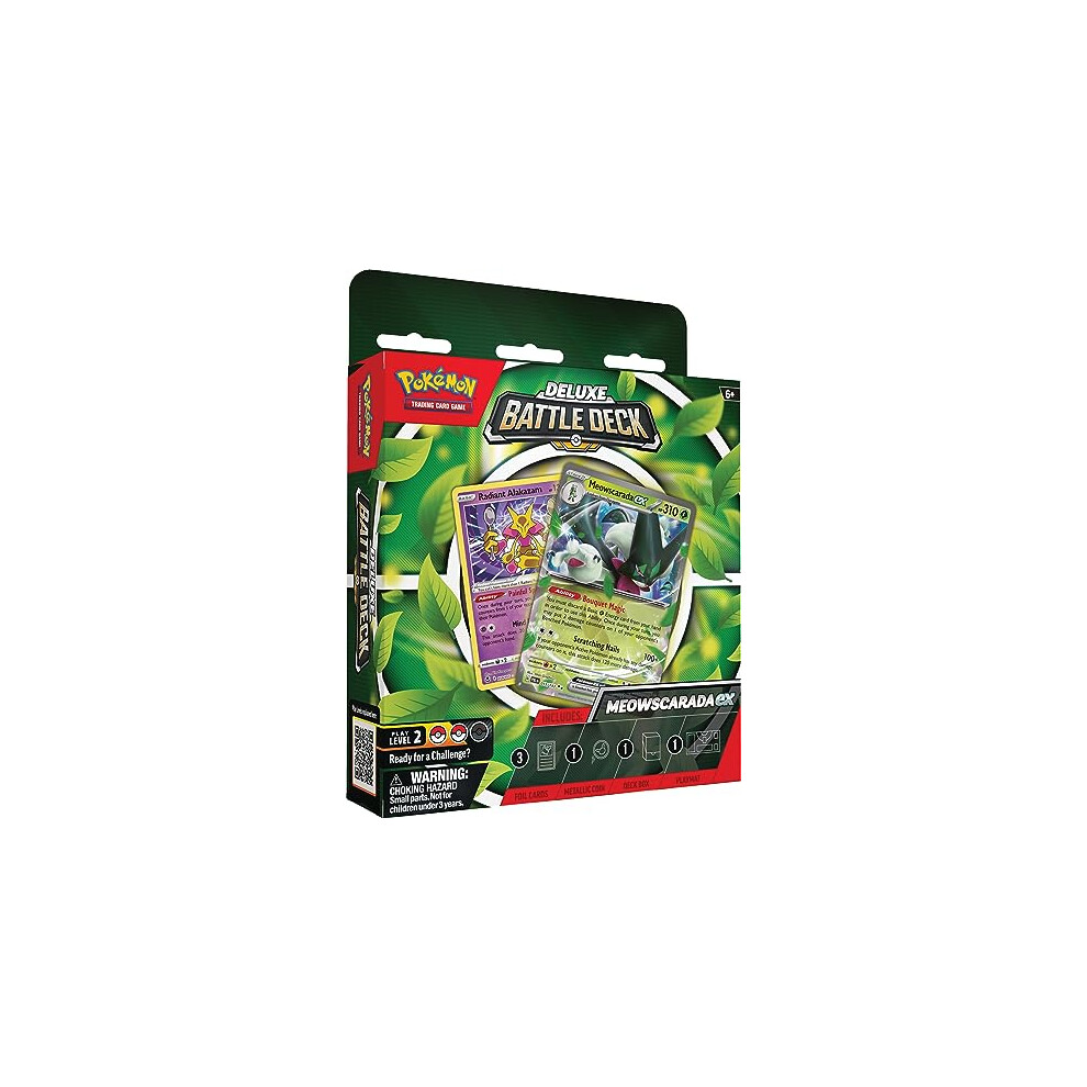 TCG: Meowscarada ex Deluxe Battle Deck (Ready-to-Play 60-Card Deck & Accessories)