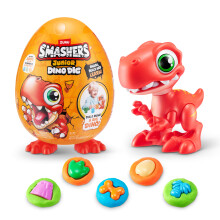 Smashers Junior Dino Dig Small Egg (Raptor) af Zuru 12+ overraskelser Forbindelser Form dinosaur f?rskoleleget?j bygger konstruktion sensorisk sp