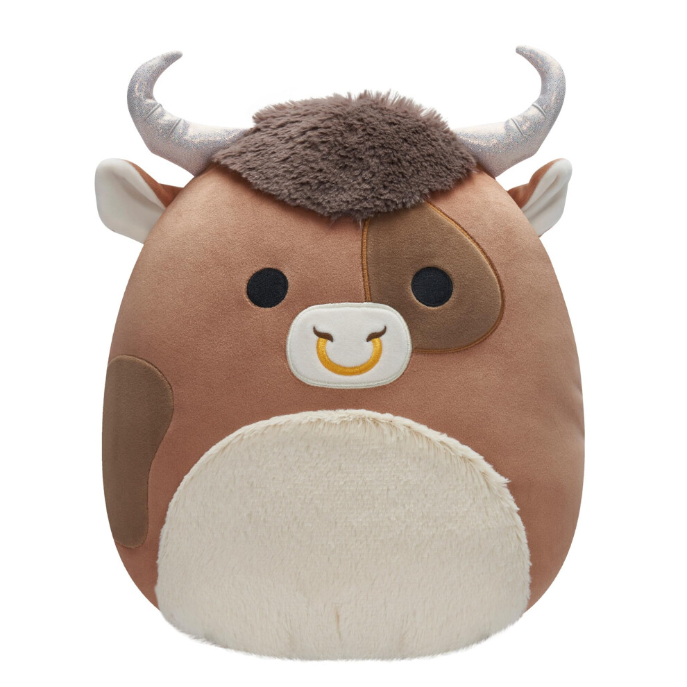 Original 12-Inch Shep Brown Spotted Bull - Medium-Sized Ultrasoft Official Plush