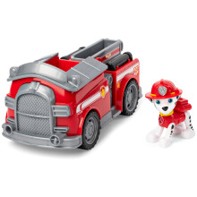 Paw Patrol, Marshall's Fire Engine, Toy Truck with Collectible Action Figure, Sustainably Minded Kids' Toys for Boys & Girls Aged 3 and Up