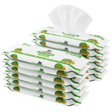 Pogi's Grooming Wipes - 240-Count Travel Pack - Hypoallergenic Pet Wipes for Dogs & Cats - Biodegradable, Green Tea Scent, Deodorising Dog Wipes