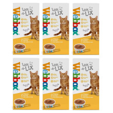 Lick-e-Lix Yoghurt with Cheese and Taurine 5 x 15g Sachets (Pack of 6)