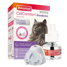 | CatComfort Excellence | Calming Diffuser for Cats | Plug-In & Refill | Optimises Feelings of Reassurance & Well-Being | Promotes Harmonious Living |