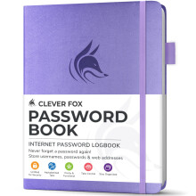Wachtwoordboek met alfabetische tabbladen. Internetadresorganisatorlogboek. Kleine zakwachtwoordbewaarder voor website-logins (Lavendel)