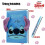 Disney Stitch Notebook, with Lilo and Stitch Gift Box, A5 Plush Notebook and Pen 6