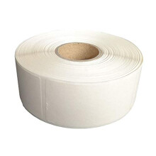 Blank White 2.54x5.08cm (1 x 2 Inch) Dissolvable Labels for Food Rotation Prep roll of 500