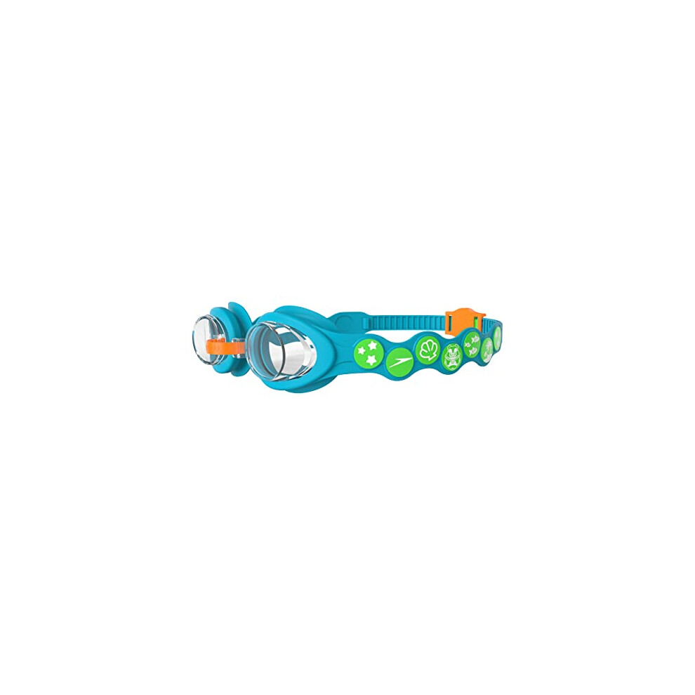 Unisex Kids Infant Spot Swimming Goggles, Blue, One Size