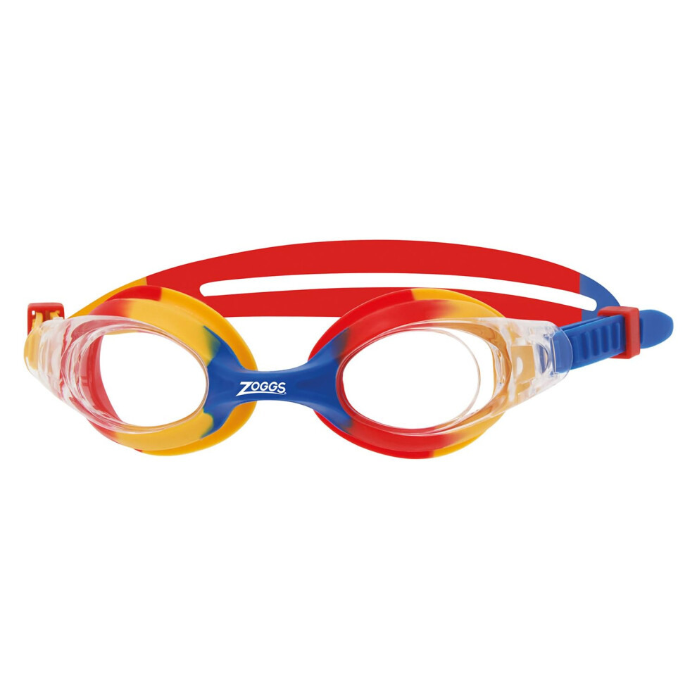 Unisex-Youth Bondi Kids Goggles, Yellow/Red/Clear Lenses, One Size