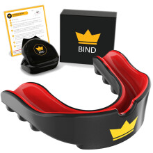 Junior Gum Shield Mouth Guard - Custom Mouldable Gel Fit Mouthguard Gumshield For Rugby, Hockey, Boxing, American Football, MMA, Boys Girls Kids,