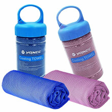 Cooling Towel (120x30 cm) Ice Towel for Neck, Soft Breathable Chilly Towel, Microfibre Cool Towel for Yoga, Golf, Gym, Camping, Running, Workout &