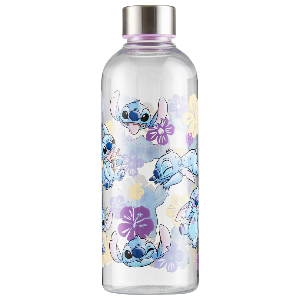 Stitch Water Bottle 850ml Screw Top Bottle BPA Free Drinks Bottle for Kids and Teenagers School Sports Travel Holiday Stitch Gifts for Girls