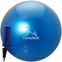 U6764 Exercise Ball 65cm Swiss Ball with Improved Hand Pump for Fitness, Gym, Yoga, Pilates etc. - Suitable for Men & Woman, Blue