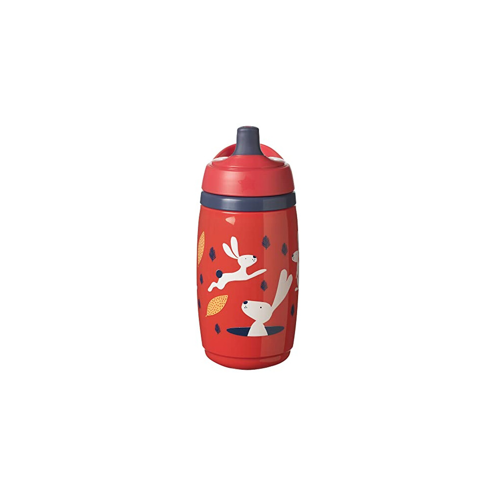 Superstar Insulated Sportee Water Bottle for Toddlers with INTELLIVALVE 100% Leak and Shake-Proof Technology and BACSHIELD Antibacterial Technology,