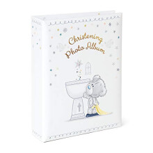 Tiny Tatty Teddy Baby Christening Photo Album Gift Boxed - Holds 160 Photos - 6 x 4" AGB92027