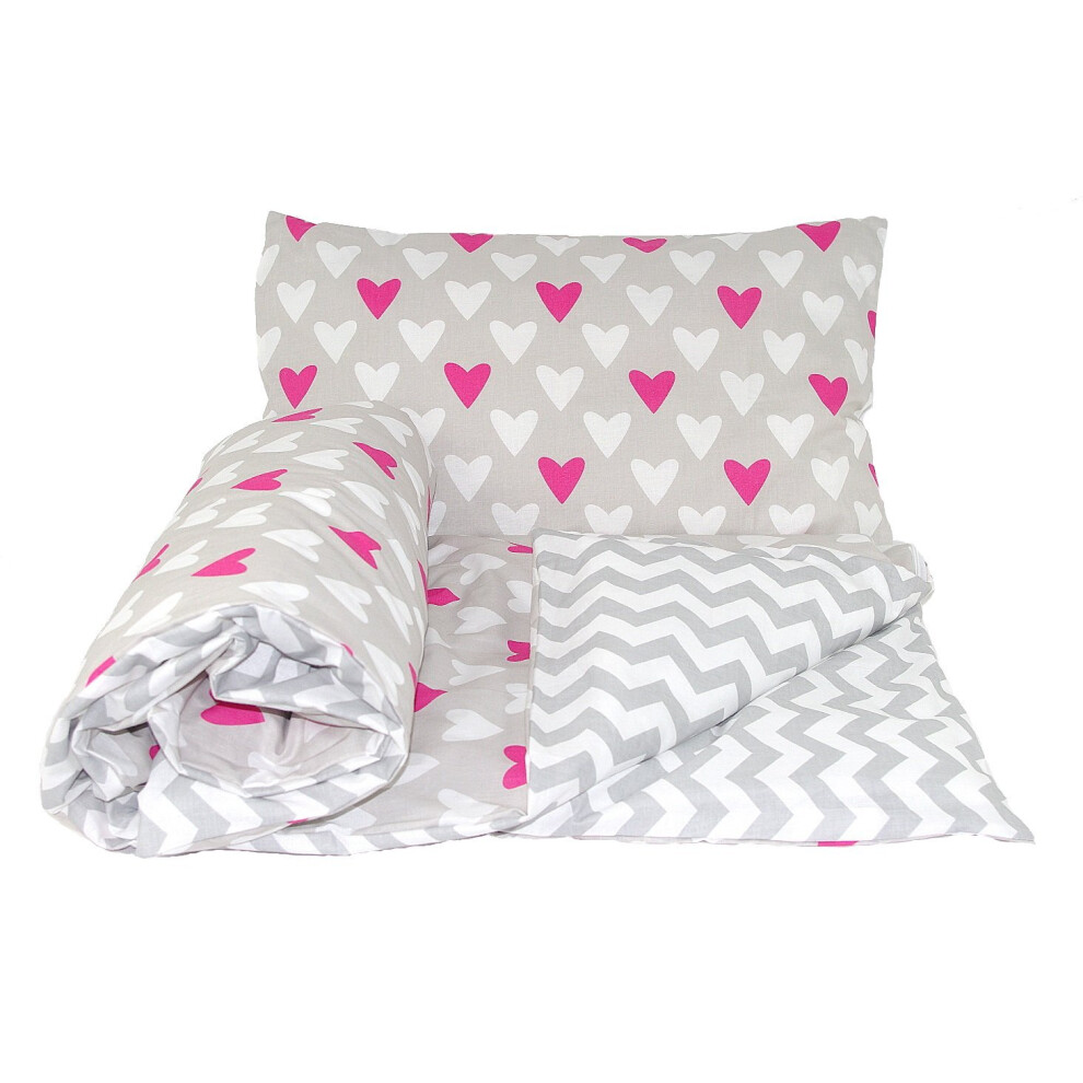 2 Pcs Pram Quilt Duvet And Pillow Set To Fit Children Pram Mini Cot Or Crib (5) Baby's Comfort