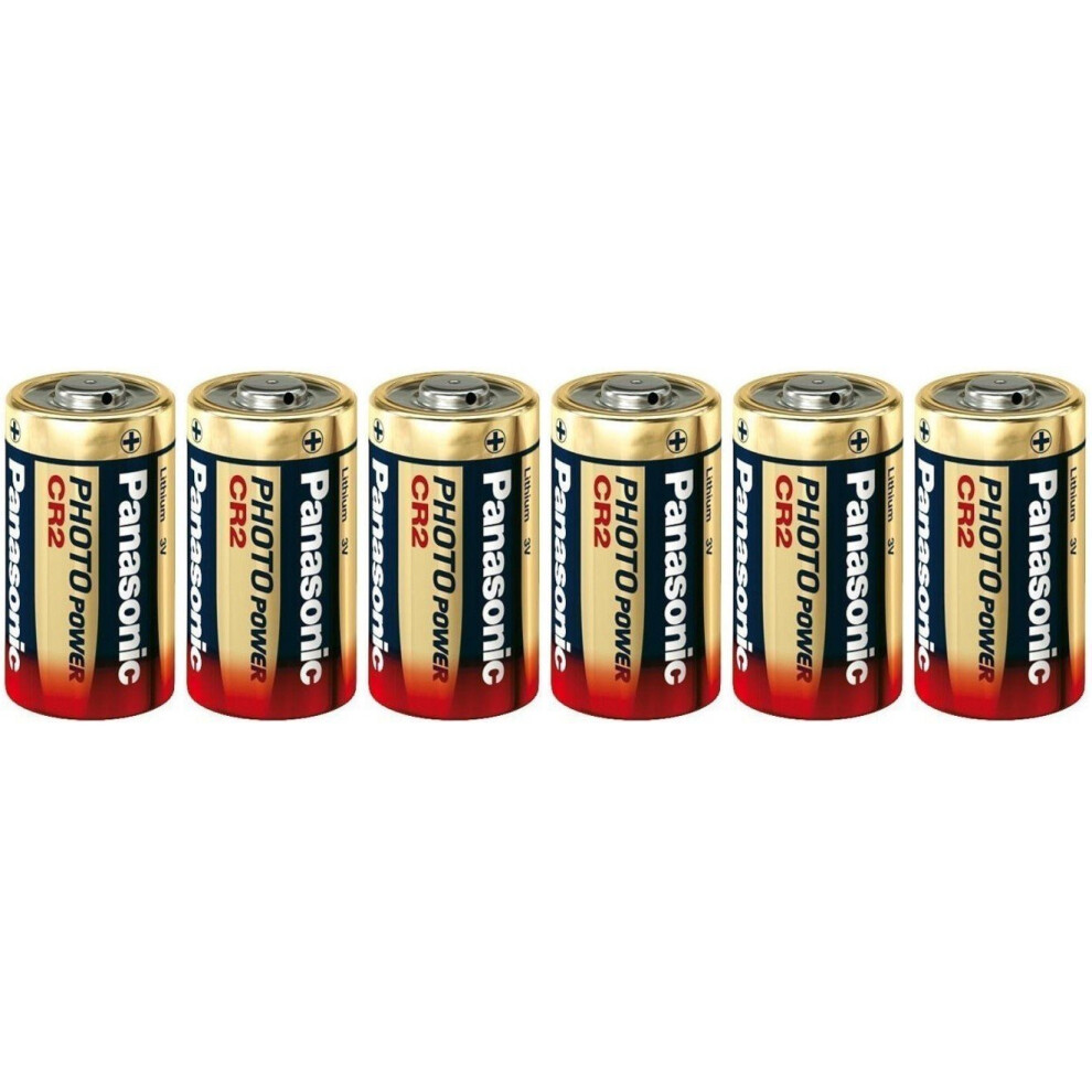 DL-CR2 3V Lithium Camera Batteries (Pack of 6)