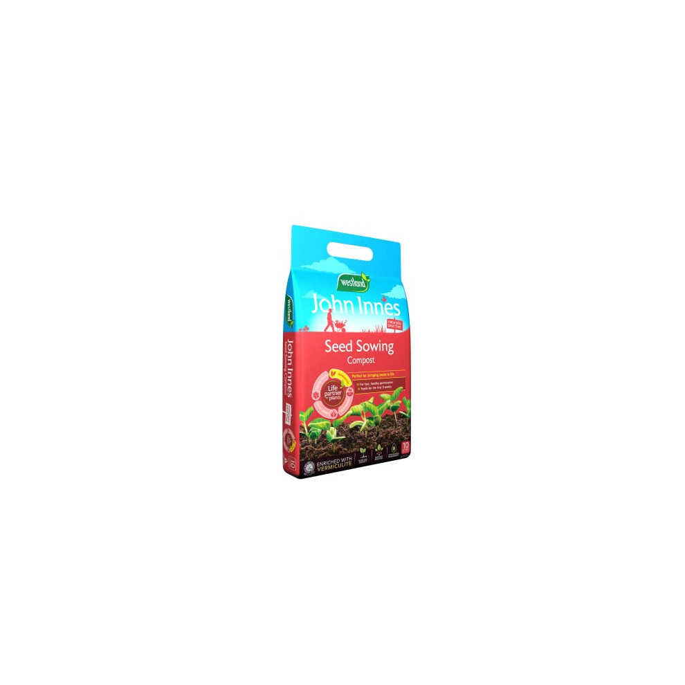 Westland John Innes Peat Free Seed Sowing Compost 10L Brown