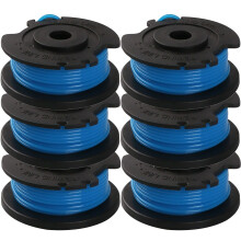 Odashen 6 Pcs Spool & Line for Karcher LTR 18-30 (14443120) Replace 2.444-016.0 - Auto Feed, Tool-Free Coil Change