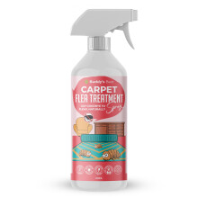 Carpet Flea Treatment Spray | Quick-Acting, Family-Safe, and Long-Lasting Flea Control with Natural Cedarwood and Lemongrass Scent, 250ml