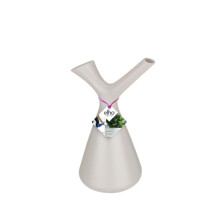 Plunge Watering Can 20 - Watering Can for Indoor & Accessories - Ø 15.0 x H 29.5 cm - Grey/Warm Grey
