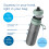 BRITA Water Filter Bottle Model Active Dark - Green 3
