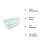 Addis 517934 Foldable Rectangular Laundry Basket, White & Aqua Haze, 45 litre 7