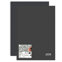 A3 Sketch Pad 2pcs, 30 Sheets 160gsm, Spiral Bound, Sketchbook