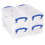 Really Useful Really Useful Plastic Storage Box 0.9 Litre Clear (Pack of 4) 3
