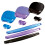 Fellowes Mouse Mat Wrist Support - Crystals Gel Mouse Pad with Non Slip Rubber Base - Ergonomic Mouse Mat for Computer, Laptop, Home Office Use - Compatible 6