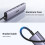 Ugreen Hub USB-C auf 2x USB-A / 2 x USB-C, 20 cm - Grau 8