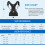 Back Brace Posture Corrector Spinal Support for Women and Men, Lumbar Shoulder Posture Correction for Upper and Lower Back Support, Adjustable 5