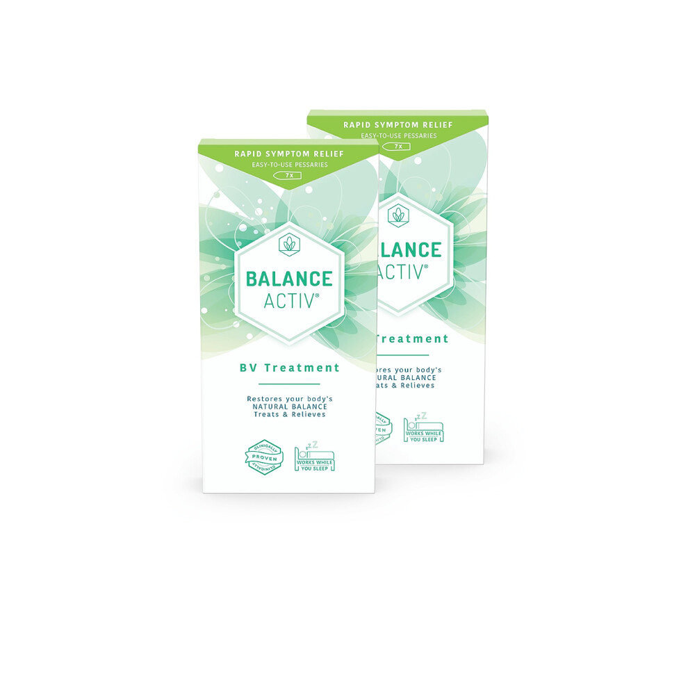 Balance Activ Pessaries | Bacterial Vaginosis Treatment For Women | Works Naturally To Rapidly Relieve Symptoms Of Unpleasant Odour, Discomfort & Discharge Odour
