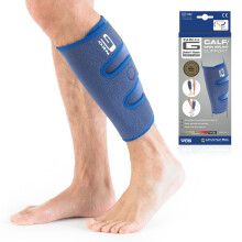 Calf Shin Support for Pain Relief from Calf Injury, Shin Splints Treatment, Sprains, Running, Sports, Recovery - Adjustable Calf Compression Sleeve
