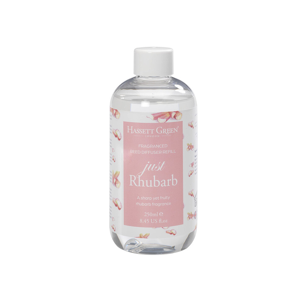 - Just Rhubarb - Fragrance Oil Reed Diffuser Refill - Larger Size 250ml Bottle