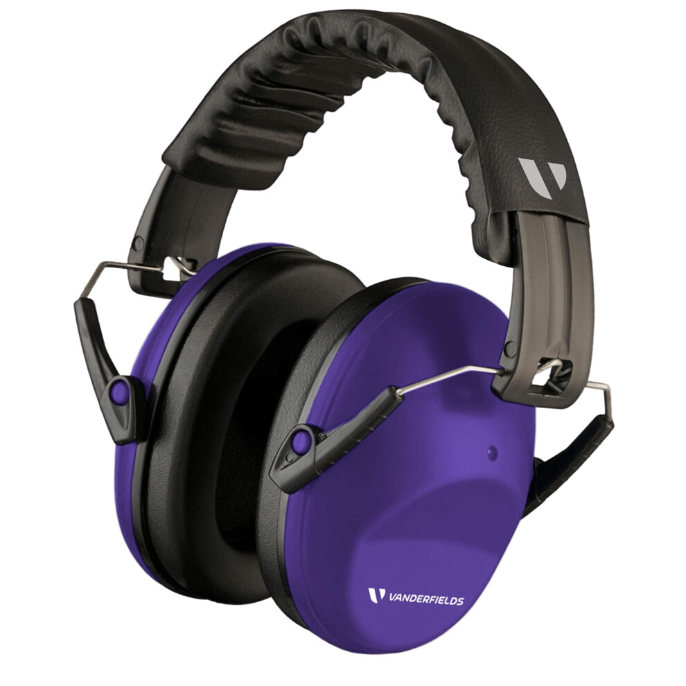 Vanderfields Ear Defenders Adults, 26Db Certified Ukca, Protection Noise Cancelling Headphones, Safety Earmuffs Ear Protectors, Sensory Headphones, Ear Defenders