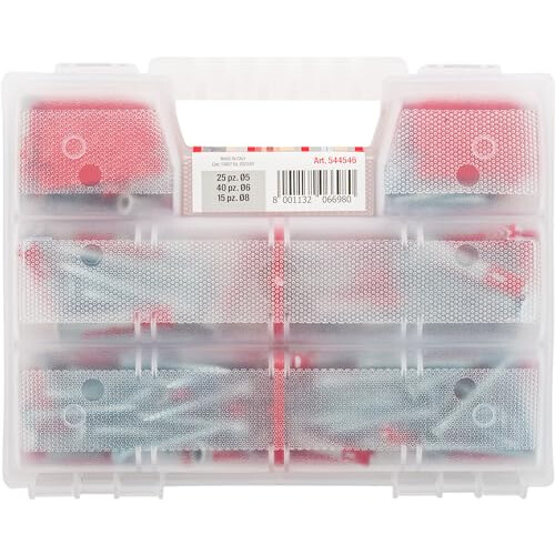 Fischer 544546 Duopower Universal Dowels Kit with Screw, Transparent 2