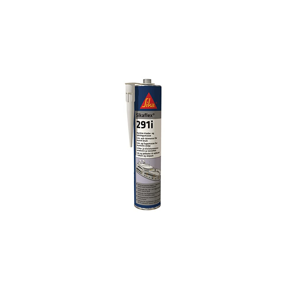 – Sikaflex 291i – Marine Sealant and Adhesive – Specifically Designed For The Marine Market – Solvent Free – White – 300ml Cartridge